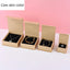 Flip up box jewelry packaging earrings rings necklaces storage gift boxes bracelets earrings paper boxes - Korvel