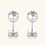 Moissanite 925 Sterling Silver Stud Earrings - Korvel
