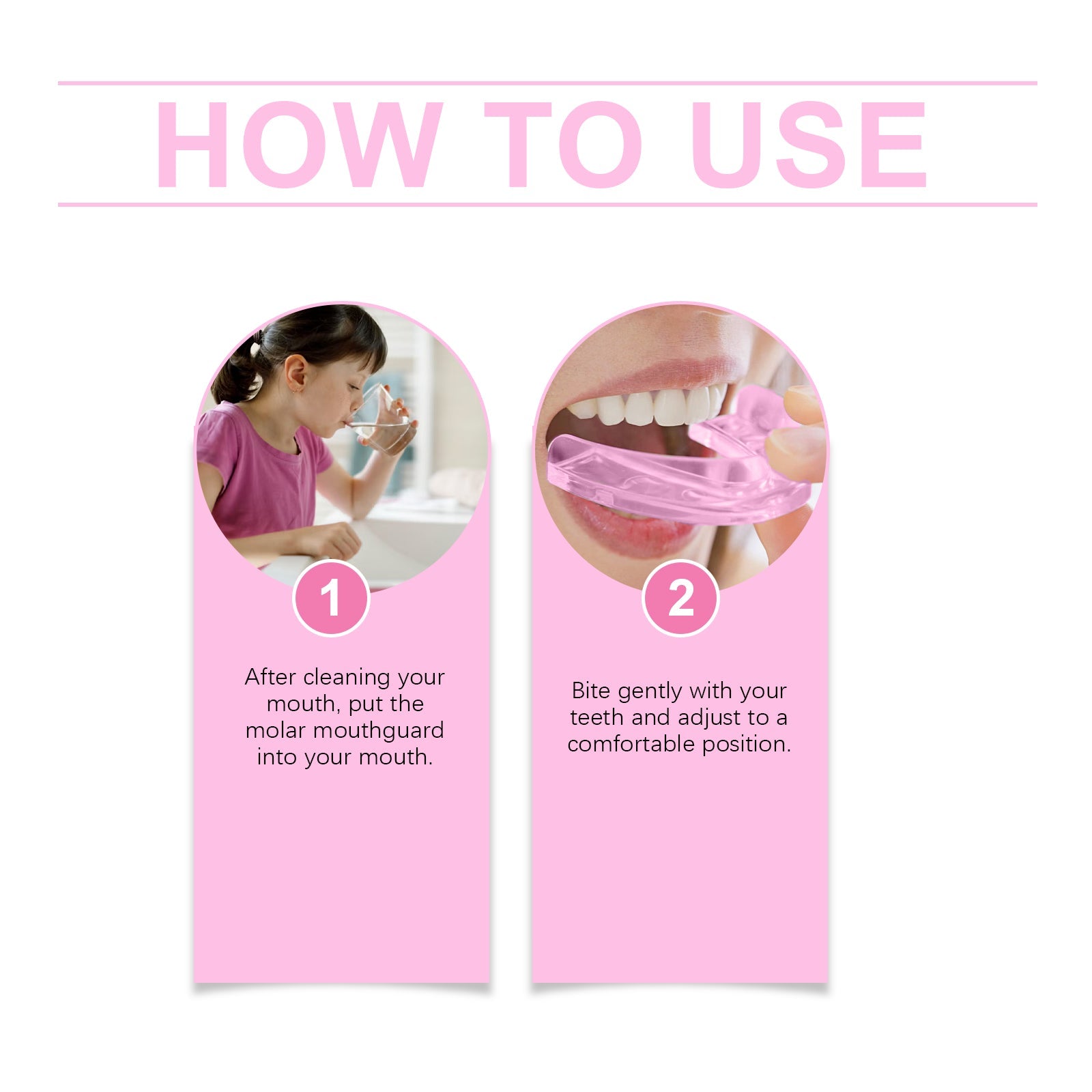 Children's Molar Mouthguard At Night Sleep Anti-Bite Molar Mouthguard Protects Children's Teeth - Korvel