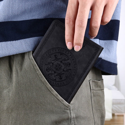 Exquisite A6 Pocket Notebook - Portable Leather Notepad