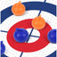 Tabletop Curling Game Set Mini Shuffleboard Fun Board Games for Adults Kids Families Gifts Shuffleboard Curling Accessories - Korvel