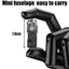 Mini Powerful LED Flashlight USB Rechargeable Strong Light Torch with Three Eye Flashlight Portable Camping Fishing Lantern - Korvel