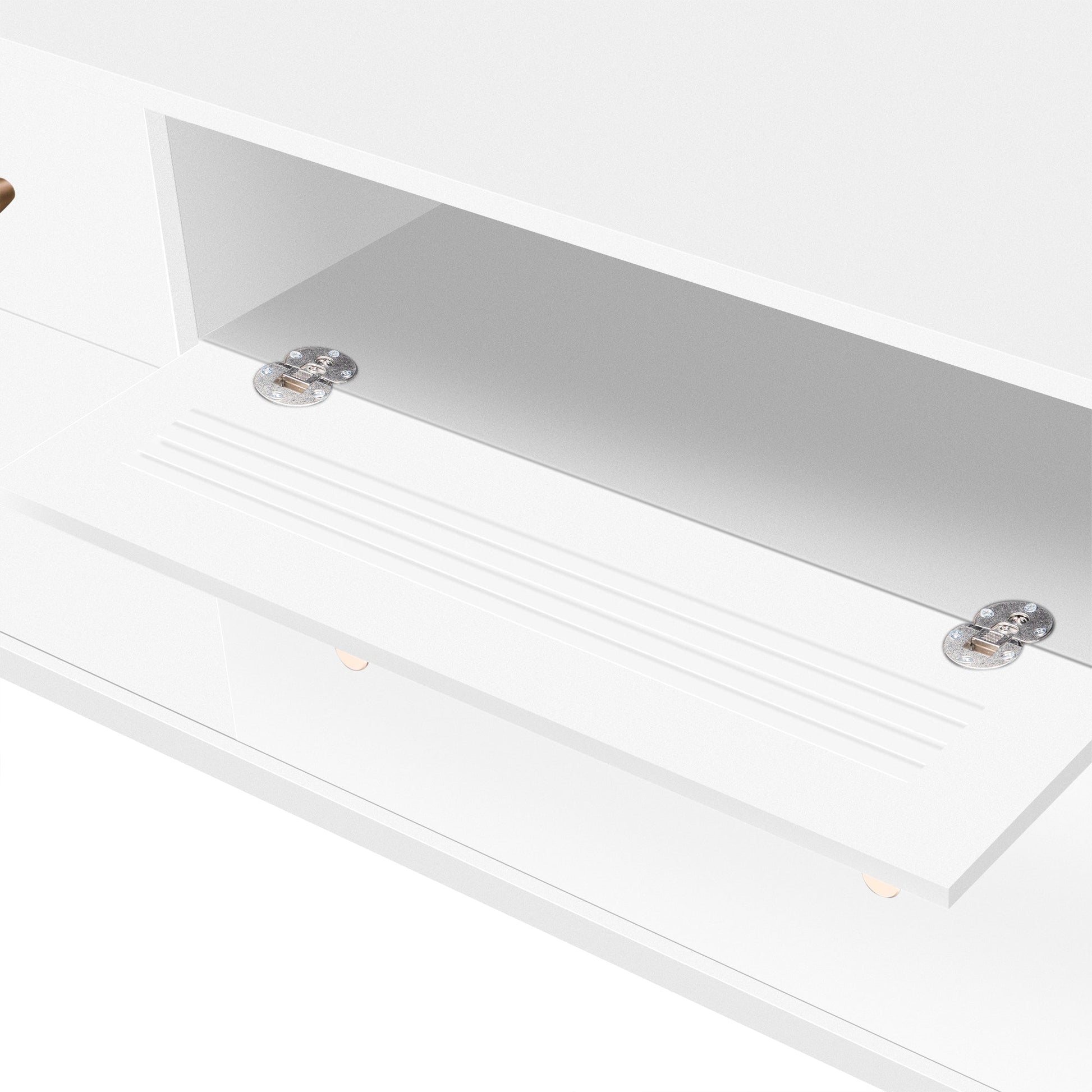 U-Can TV Stand for 75+ Inch TV Entertainment Center TV Media Console Table Modern TV Stand - Korvel