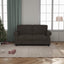 Sofa with Solid Wood Frame,, Comfy Sofa Couch with Extra Deep Seats, Modern 2 Seater Sofa, for Living Room Apartment Lounge - Korvel