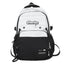 Mochila de Moda Doble de Color Contrastante para Hombre de Gran Capacidad