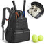 Mochila de Tenis Premium para Hombres y Mujeres - Capacidad para 4 Raquetas