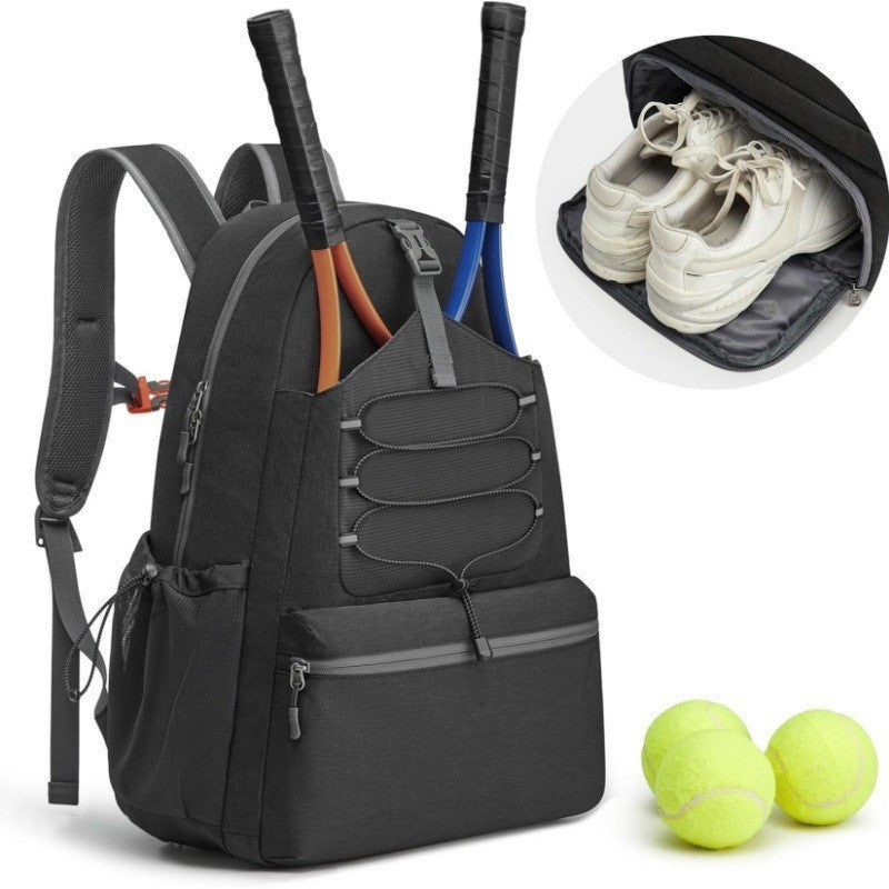 Mochila de Tenis Premium para Hombres y Mujeres - Capacidad para 4 Raquetas