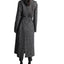 Korean-Style Mid-Length Wool Coat for Women