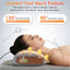 3-in-1 Ergonomic Neck Massager Pillow with Heat & Vibration