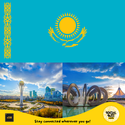 Kazakhstan eSIM Data Plan for Seamless Connectivity