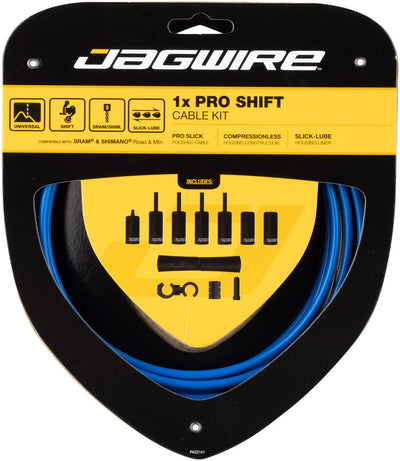 Jagwire 1x Pro Shift Kit - SRAM/Shimano - SID Blue