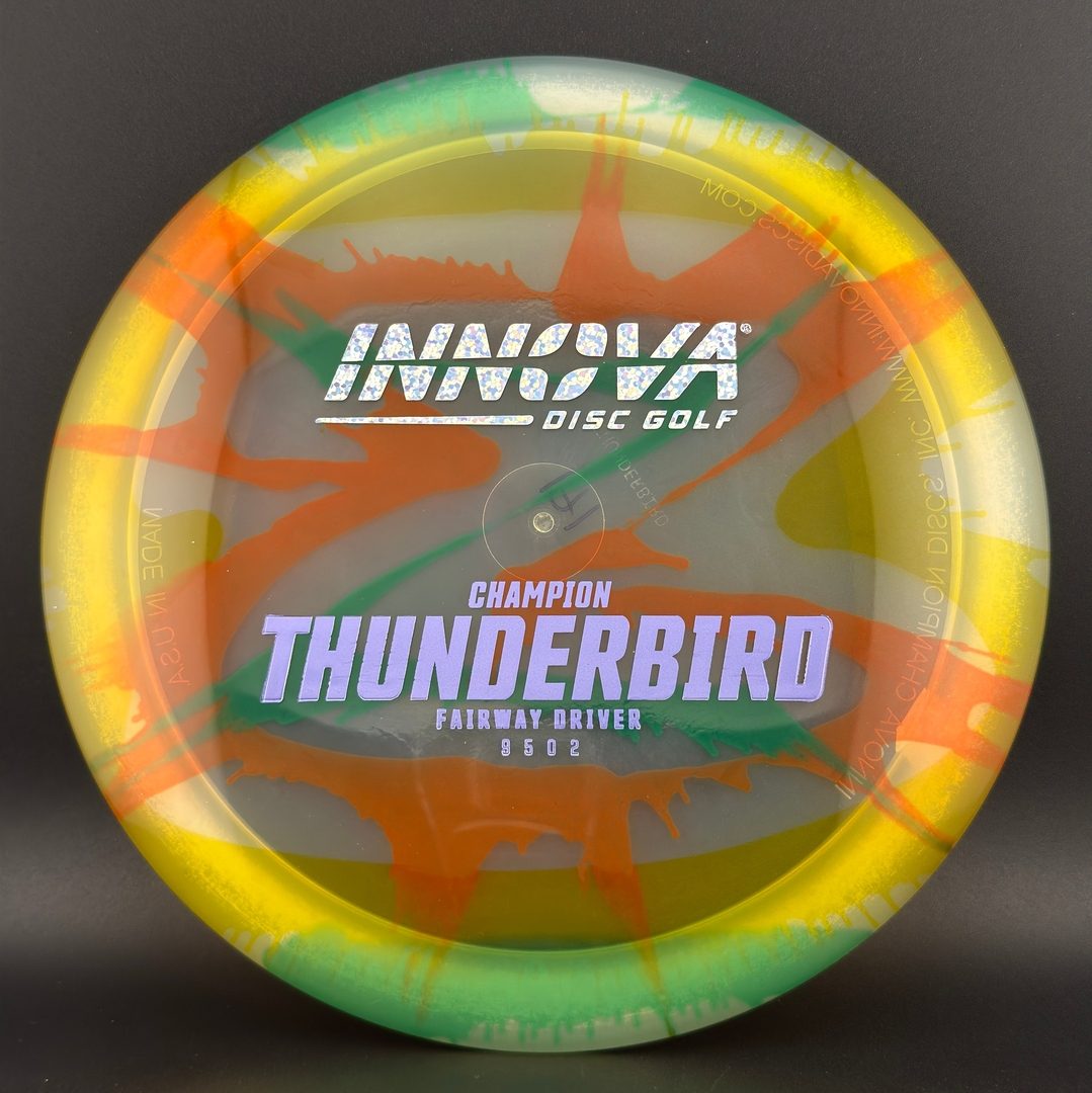 I-Dye Champion Thunderbird Disc Golf Driver