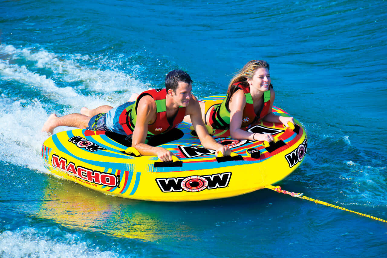 WOW Watersports Macho Tube de Traction pour 2 Personnes