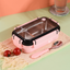 Simple and stylish portable stainless steel heat preservation and anti-scalding partition lunch box - Korvel