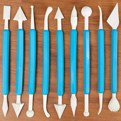 Ateco 4200 9-Piece Sculpting Set for Cake Decorating