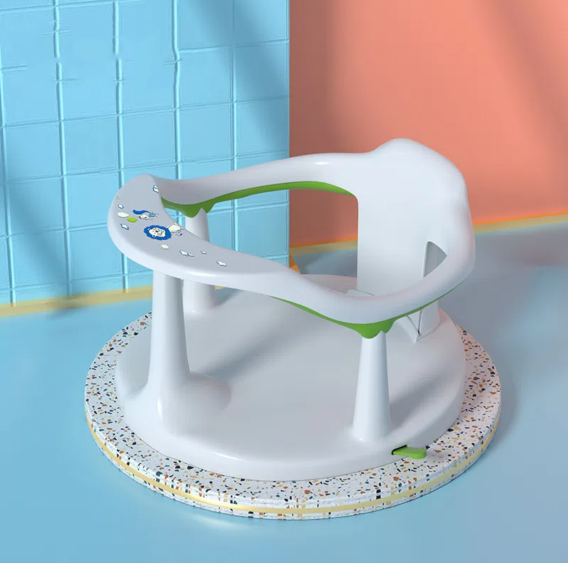 Asiento de Baño Premium para Recién Nacidos con Estabilidad de Ventosa