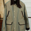 Chaqueta Exterior Impermeable Vintage Mezclada