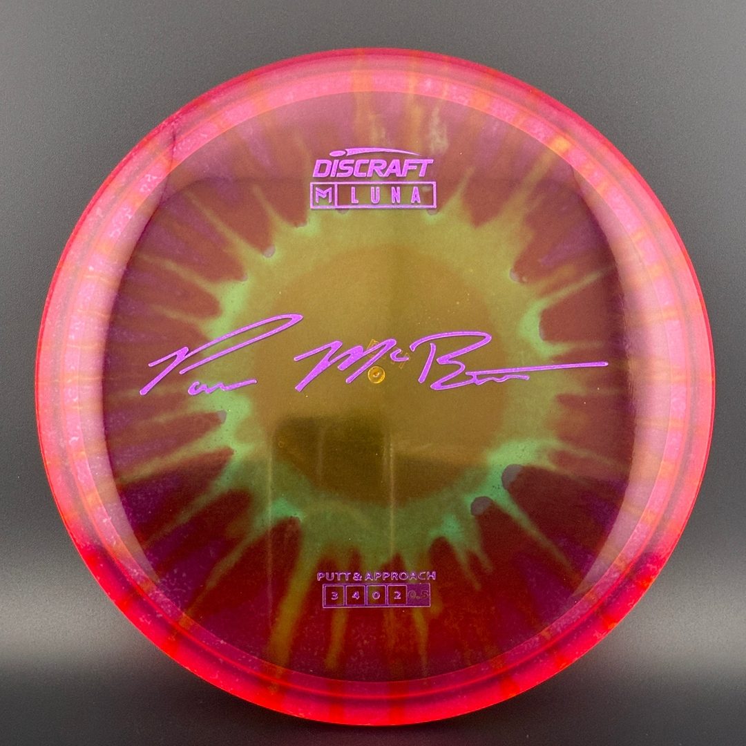 Fly Dye Z Luna Disc Golf Putter - Paul McBeth Edition