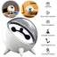 Ferrofluid Music Rhythm Lamp Sound Sensitive Dancing Magnet Liquid Toy Ferrofluid Visual Display Lamp Desktop Speakers Companion - Korvel