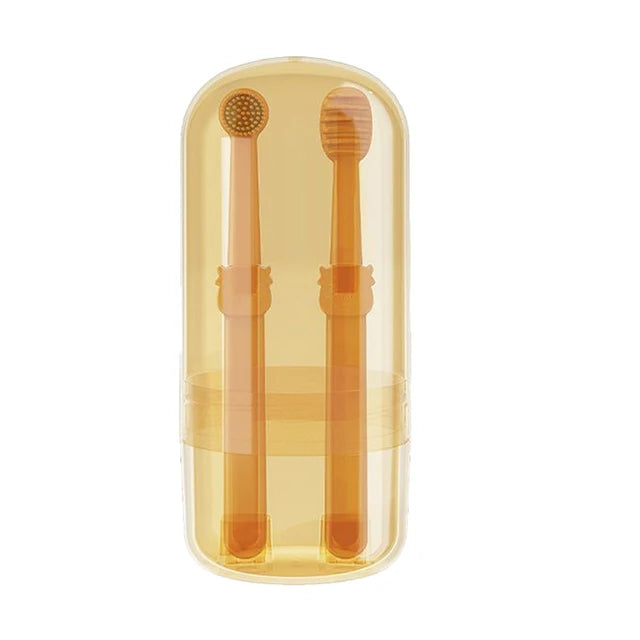 Cepillo de dientes de silicona premium para perros y gatos