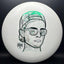 S-Line P2 Putter de Disco de Golf - Blanco - Águila Geométrica McMahon