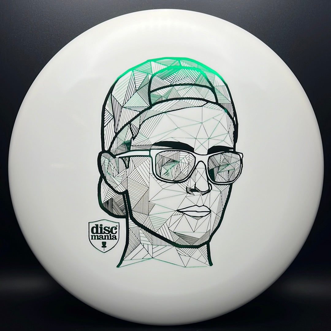 S-Line P2 Putter de Disco de Golf - Blanco - Águila Geométrica McMahon