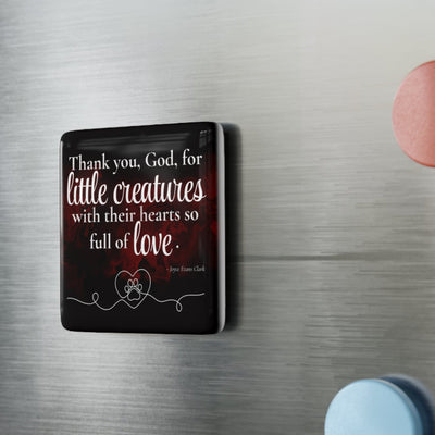 Little Creatures Square Porcelain Magnet
