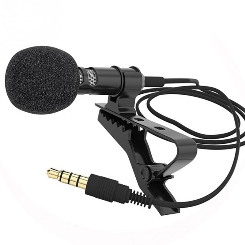 Micrófono Clip-On VOXLINK de 3.5 mm para Dispositivos Móviles