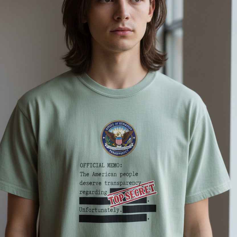Official Memo 'Top Secret' Unisex T-Shirt
