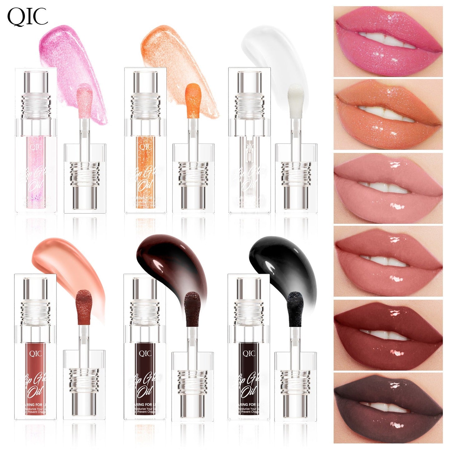 Huile à Lèvres Color-Changing QIC - Gloss Hydratant