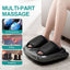 Shiatsu foot massager, heating and deep massage therapy, air compression, vibration pain relief, and circulation - Korvel