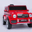 Mercedes Benz G63 Children's Electric Vehicle with Remote Control, 12V Spring Suspension, Safety Lock, and License - Korvel