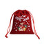 Christmas Gift Velvet/linen Drawstring Bags Bracelet Jewelry Candy Packaging Bags - Korvel