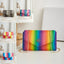 Trousse de maquillage élégante à contraste de couleurs pour le voyage