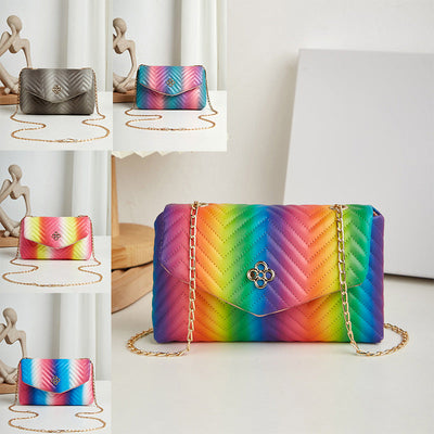 Stylish Contrast Color Makeup Bag for Travel