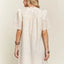Vestido de Verano con Ojal y Volantes para Mujeres