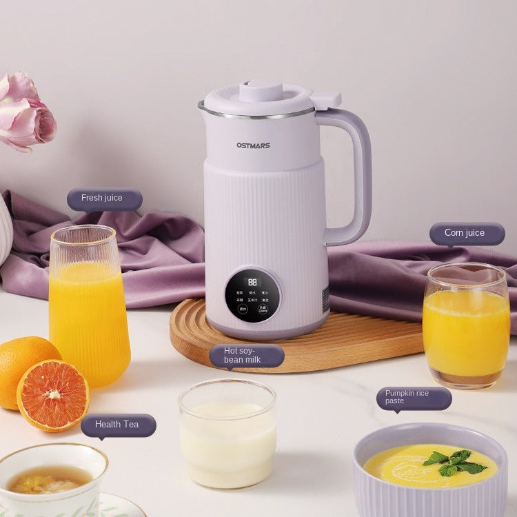 Soybean milk machine household mini full-automatic cooking and washing free small wall breaking multi-function cooking machine portable - Korvel