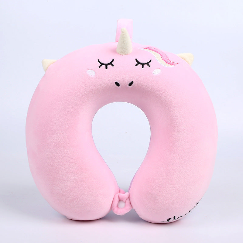 Coussin de voyage en mousse à mémoire de forme en forme de U