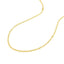14k Yellow Gold 2.5mm Textured Pendant Chain