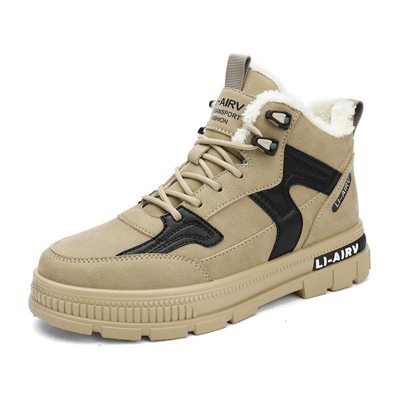 Premium Winter Velvet Ankle Boots for Men