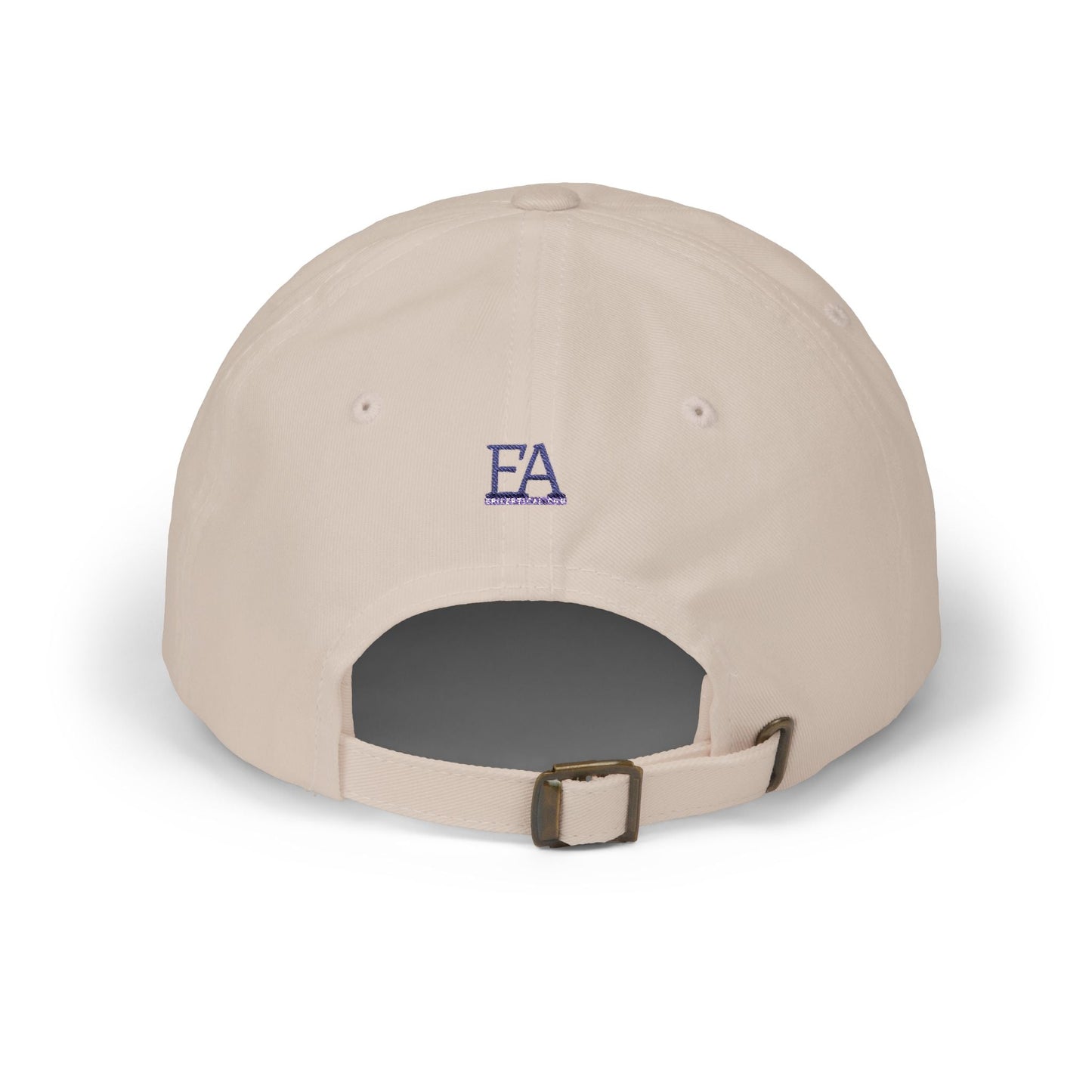 Floral Cat Embroidered Baseball Cap