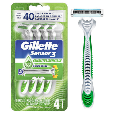 Gillette Sensor3 Sensitive Disposable Razors