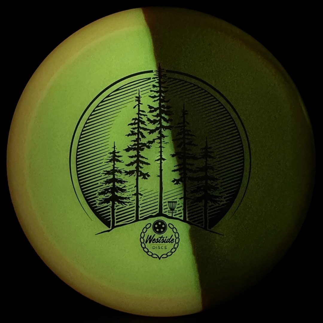 VIP Moonshine Pine - Red Split Dye Disc Golf Disc