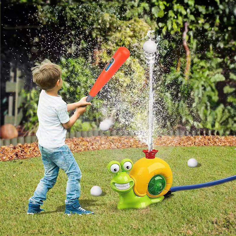 Cartoon snail sprinkler for boys and girls, summer garden lawn, water - spraying toys, fun pool party, backyard - Korvel