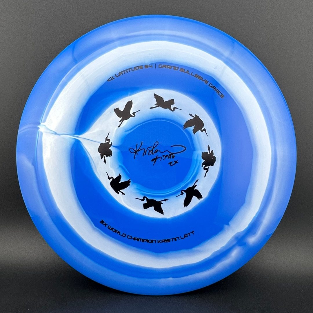 Grand Bullseye Grace - Disque Signature 2025 de Kristin Latt