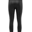 Black Faux Leather High Waist Leggings - Korvel