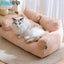 Luxury Plush Cat Bed Sofa for Small to Medium Pets