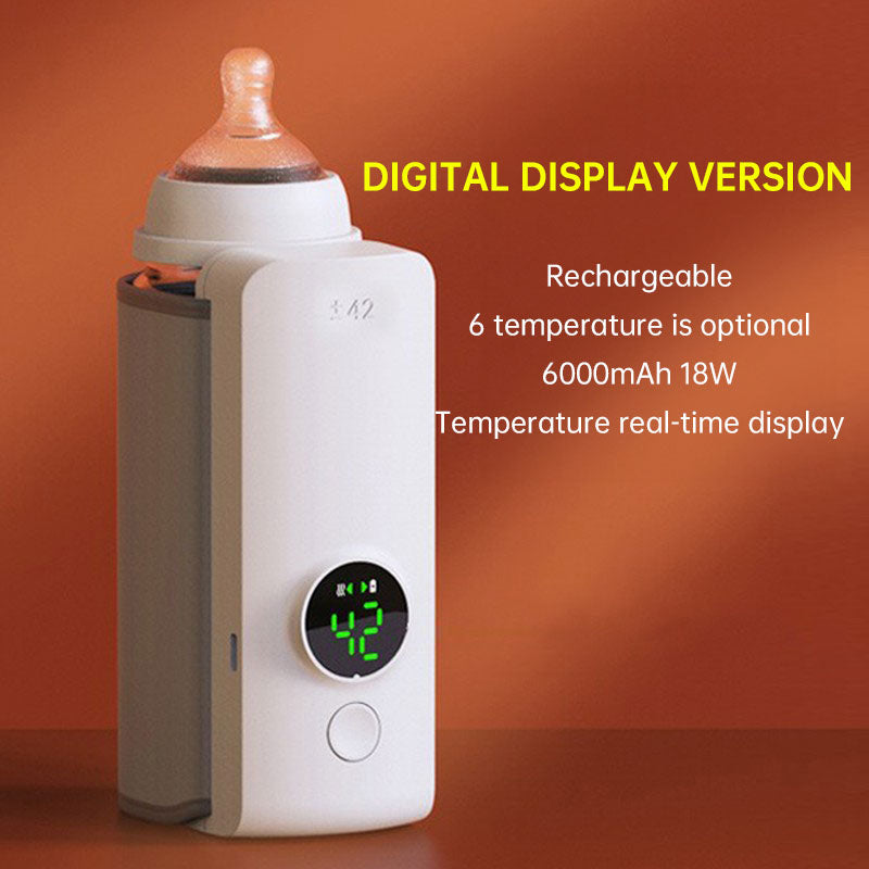 Portable USB Charging Bottle Warmer with Insulation Cover