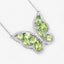 Collar de Peridoto Genuino de 4.65 Quilates en Plata Esterlina .925