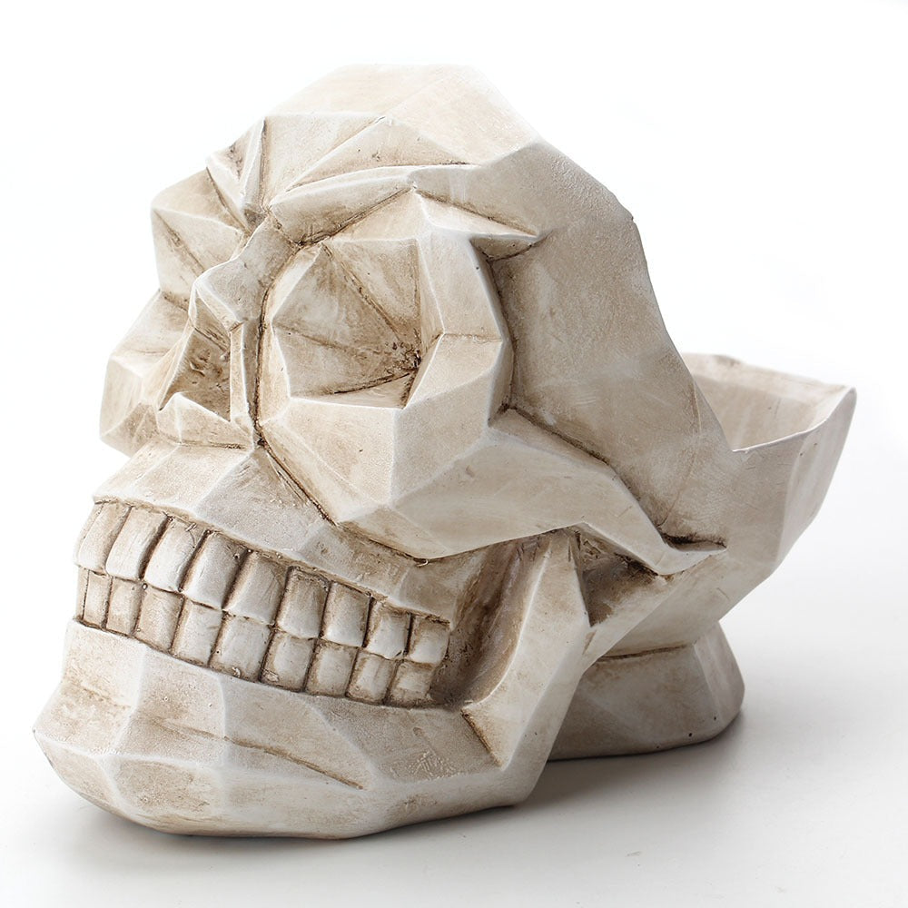 Skull desktop organizer storage box phone holder - Korvel